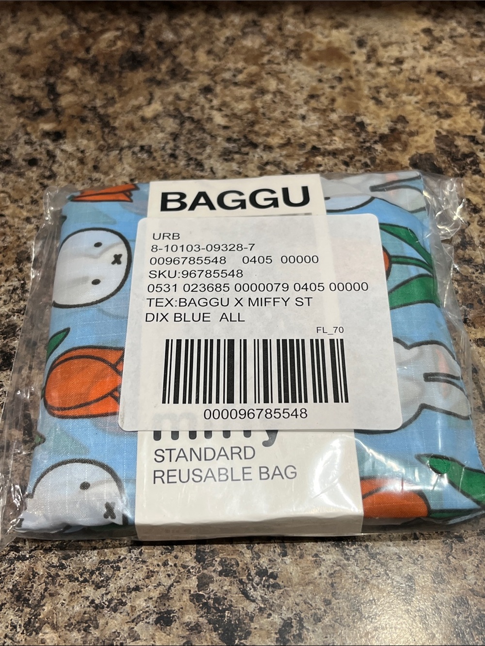 BAGGU X Miffy Standard Reusable Tote Bag - Picture 3 of 5
